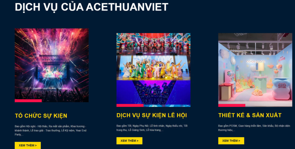 Dịch vụ ACEThuanViet
