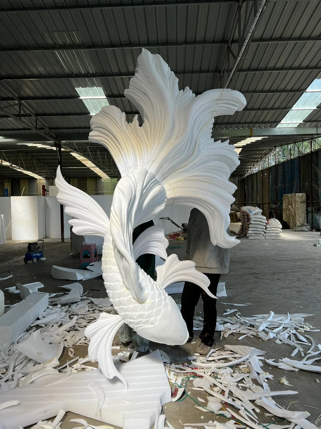 Sản xuất mô hình xốp