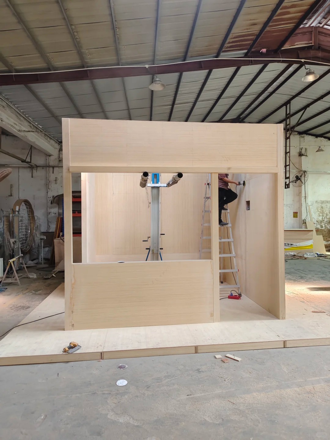 Thi công booth trưng bày sản phẩm