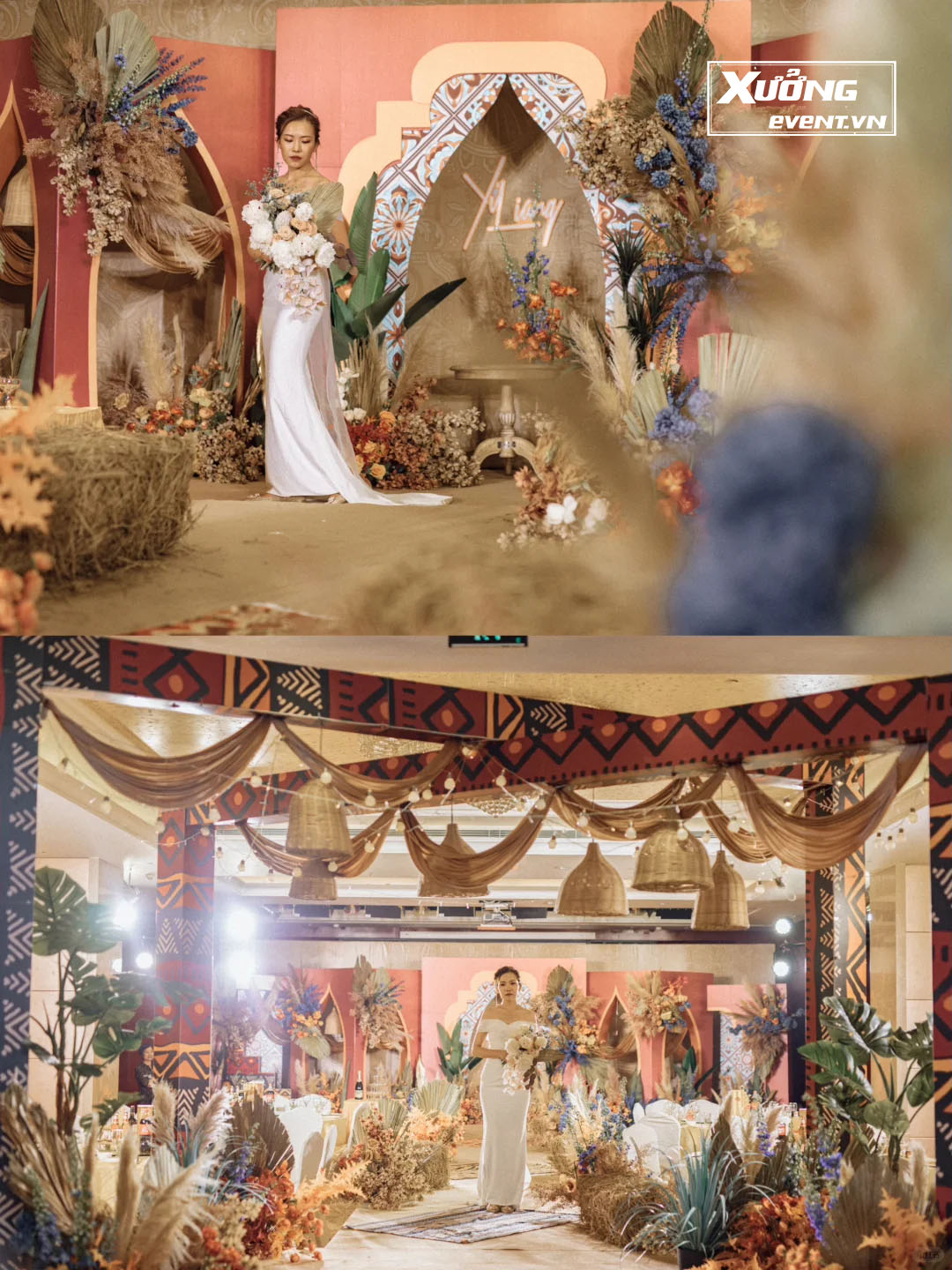Concept tiệc cưới bohemian