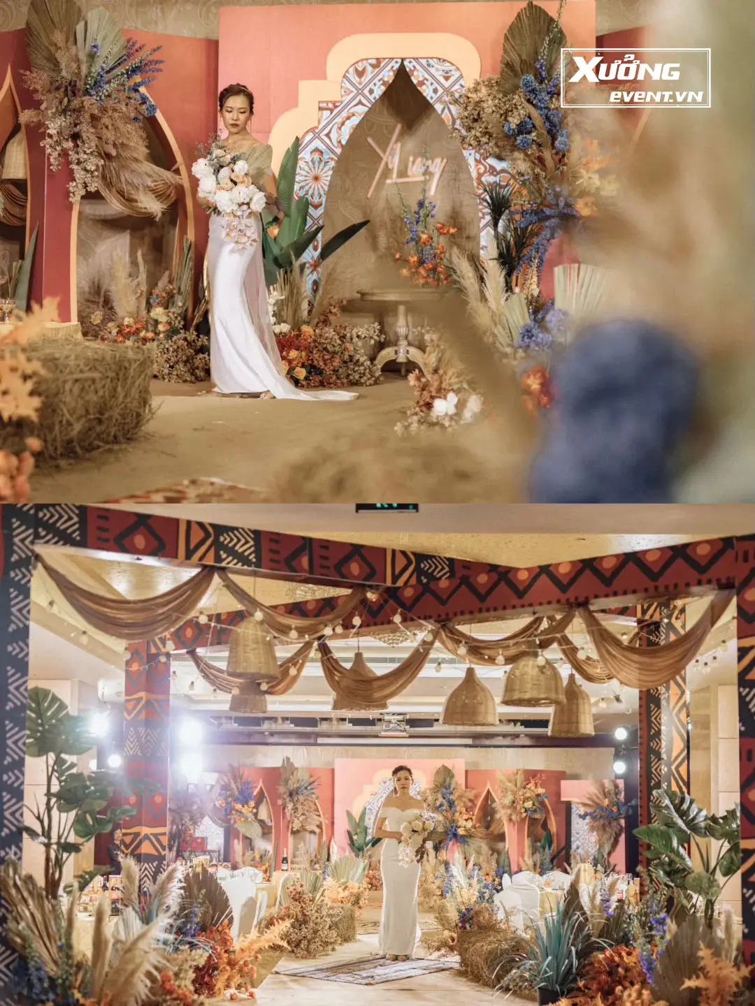 Concept tiệc cưới bohemian