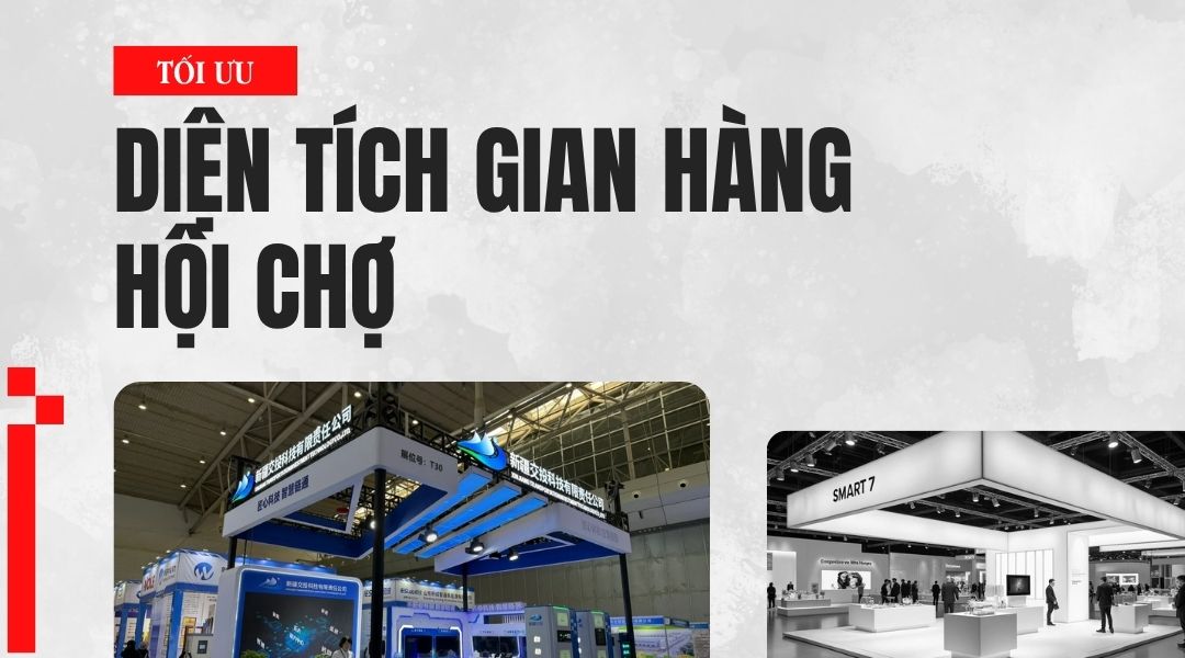 Cách tối ưu diện tích gian hàng hội chợ
