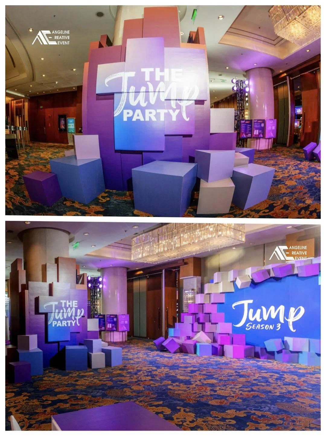 Không gian sân khấu The Jump Party