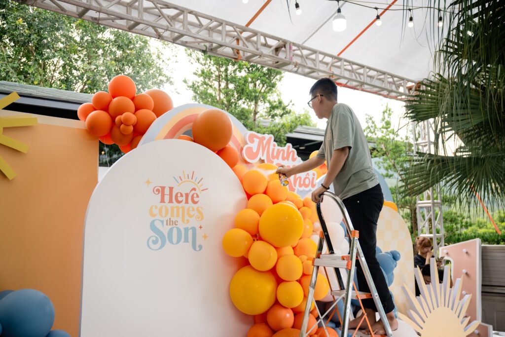 Thi công sự kiện sinh nhật