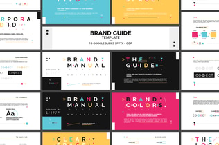 GraphicRiver cung cấp hàng ngàn mẫu Brand Guidelines có sẵn