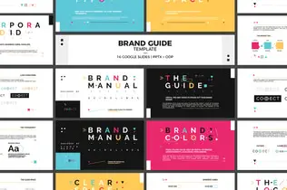 GraphicRiver cung cấp hàng ngàn mẫu Brand Guidelines có sẵn