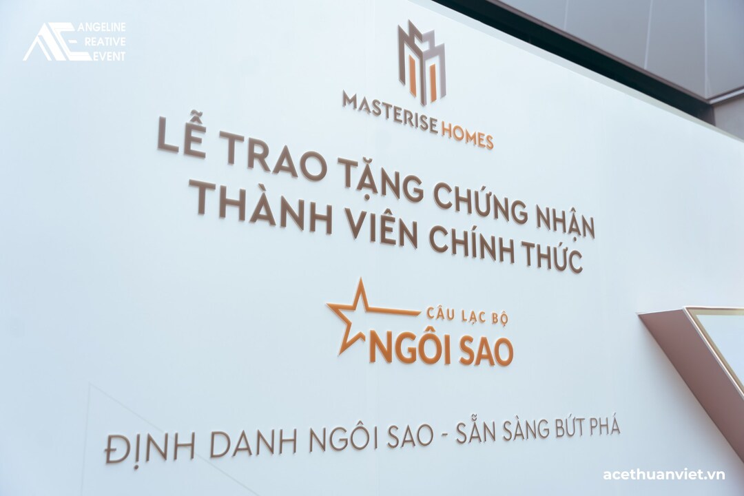Lễ trao tặng chứng nhận câu lạc bộ ngôi sao