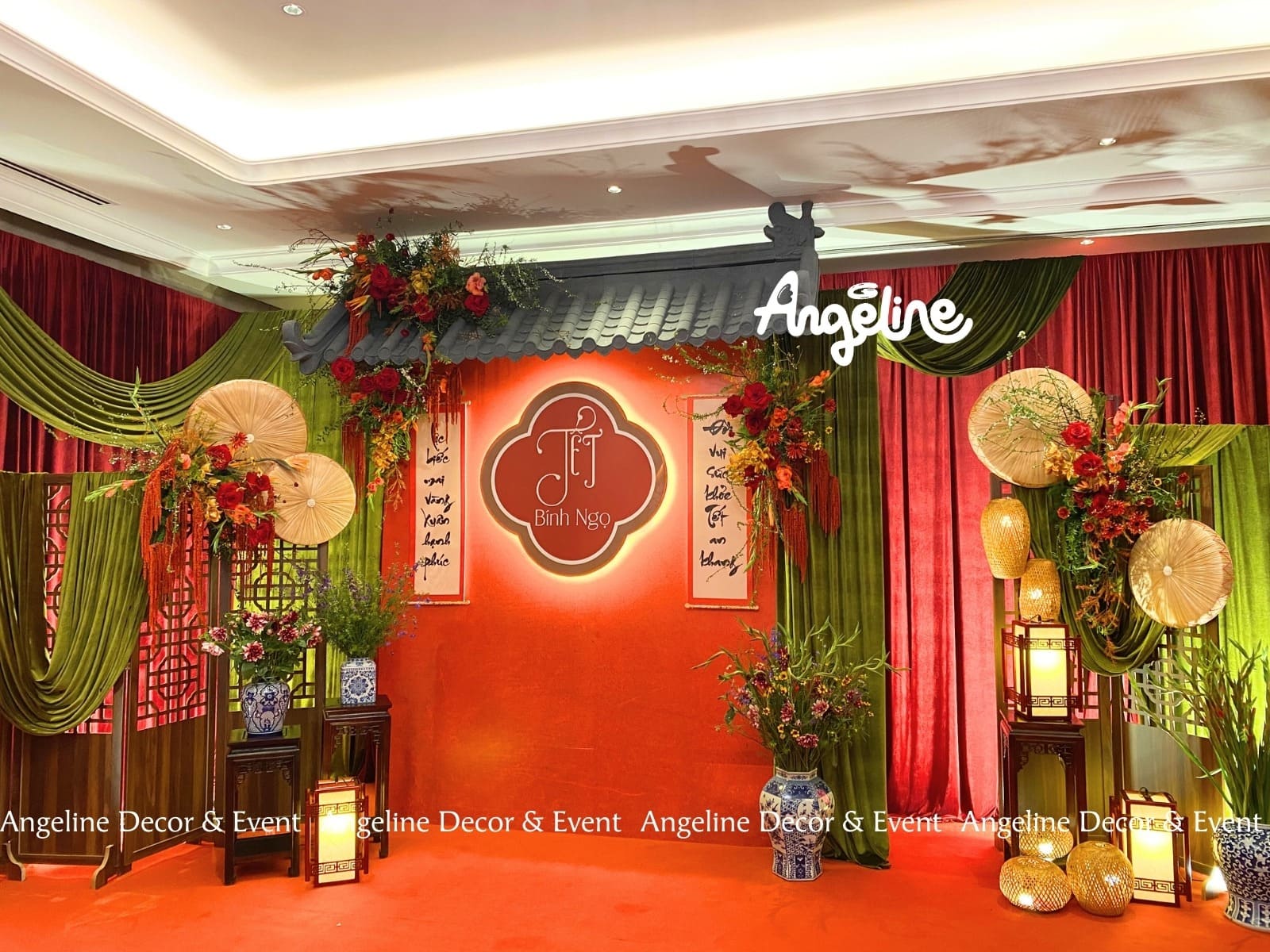 Trang trí tết Bính Ngọ 2026